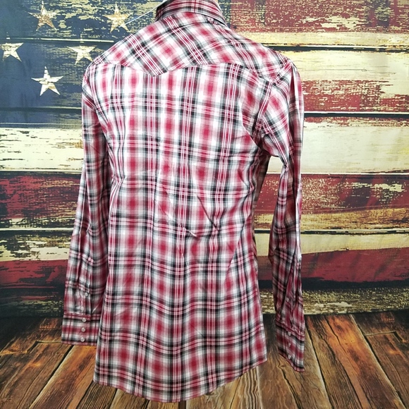 WYOMING TRADERS SNAP UP WESTERN OVERSIZED SHIRT - Picture 4 of 7